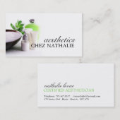 Ästetiker-Visitenkarte Visitenkarte (Vorne/Hinten)