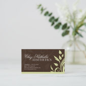 Ästetiker-Visitenkarte Visitenkarte (Stehend Vorderseite)