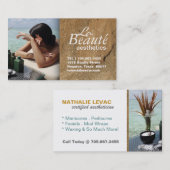 ÄSTETIKER-VISITENKARTE VISITENKARTE (Vorne/Hinten)