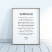 Ästhetik Definition Poster