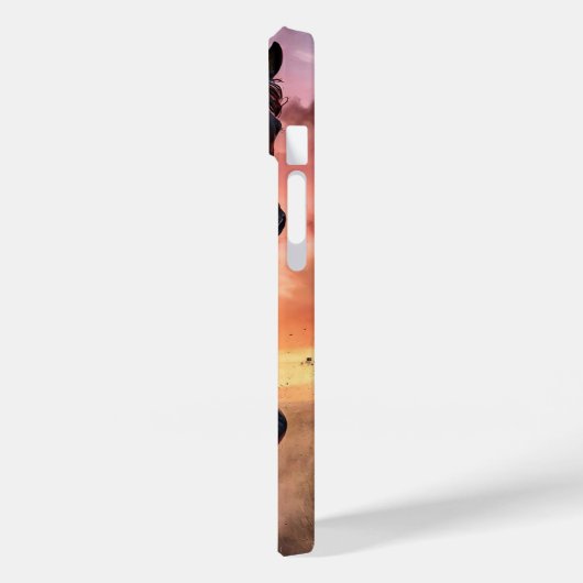 Ästhetik eines Schwarzen Pferdes Case-Mate iPhone Hülle (Rückseite / Links)