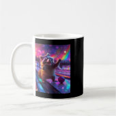 Ästhetik Fantasycore Raccoon Bowling Funny Kaffeetasse (Links)