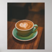 Ästhetik-Kaffeeposter Poster (Vorne)