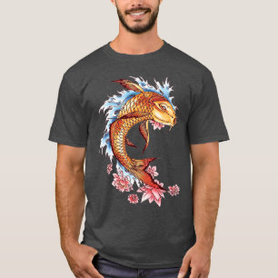Ästhetik Koi Fish Goldfish T-Shirt