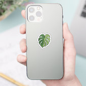 Ästhetik Monstera Leaf Aufkleber (Telefon)