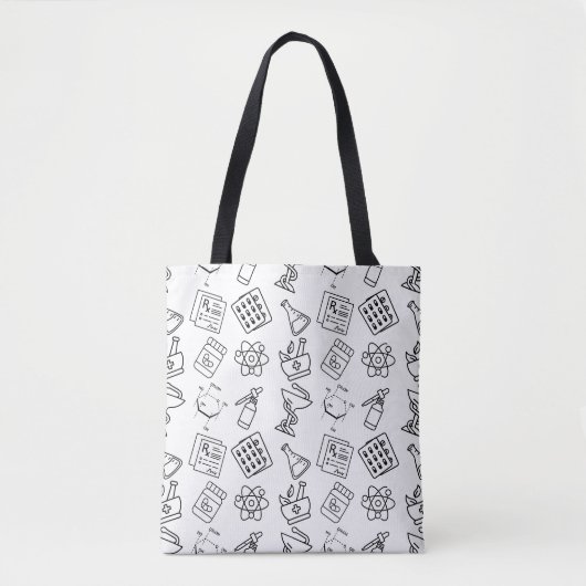 Ästhetik PharmD- und Laborwissenschaft-Tasche Tasche (Vorderseite)