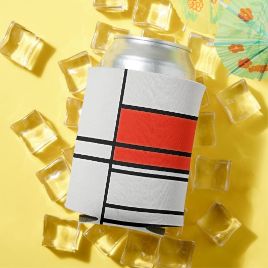 Ästhetik Piet Mondrian Artwork Komposition Nr. 4 Dosenkühler (In Situ Sommer)