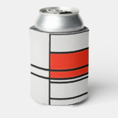 Ästhetik Piet Mondrian Artwork Komposition Nr. 4 Dosenkühler (Kanne Rückseite)