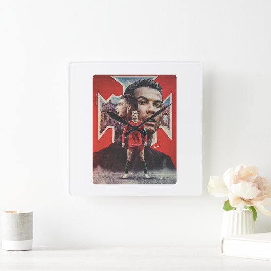 Ästhetik Quadratische Wanduhr (Zuhause)