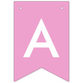 Ästhetik Rosa Galentine Freunde Valentinstag Wimpelkette (Zweite Fahne)