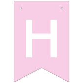 Ästhetik Rosa Galentine Freunde Valentinstag Wimpelkette (Erste Fahne)