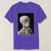 Ästhetik Van Goghss Skeleton Streetwear Fashion G T-Shirt (Design vorne)