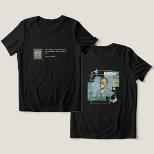 Ästhetik Vincent Van Gogh Tri-Blend Shirt