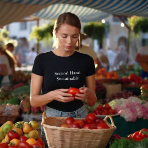 Ästhetik Zitat aus zweiter Hand nachhaltig T-Shirt