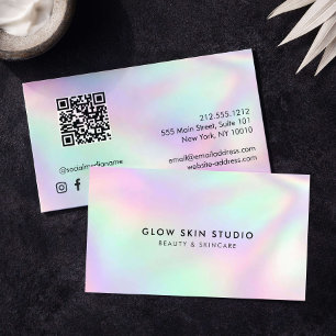 Ästhetiker QR-Code Minimalistische Schönheit Visitenkarte