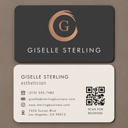 Ästhetiker-QR-Code  Visitenkarte