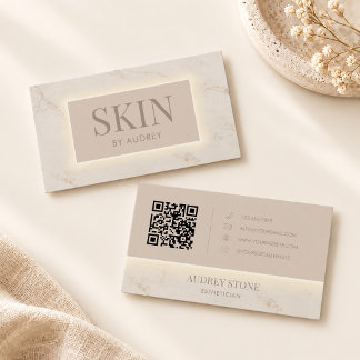 Ästhetiker Schönheitsspa Kosmetiksalon Visitenkarte