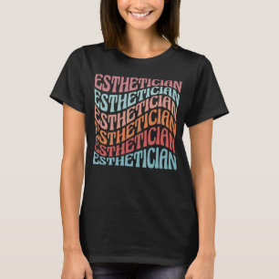 Ästhetikerin Beautician Kosmetology Re T-Shirt
