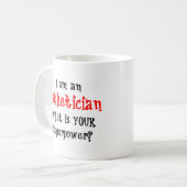 Ästhetikerin Kaffeetasse (Vorderseite Links)