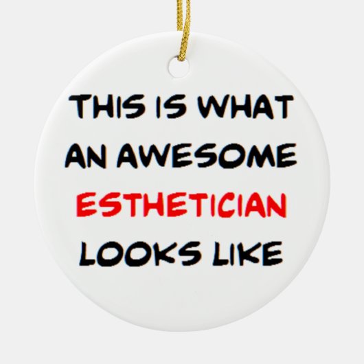 Ästhetikerin, phantastisch keramik ornament (Vorne)