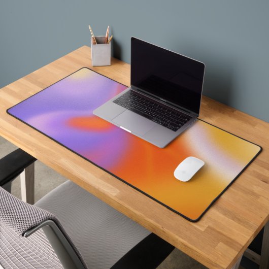 Ästhetisch bunt positive Aura Gradient Desk Mat Schreibtischunterlage (Büro 2)