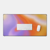 Ästhetisch bunt positive Aura Gradient Desk Mat Schreibtischunterlage (Tastatur & Maus)