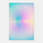 Ästhetisch bunt positive Aura strahlend Post-it Klebezettel (Vorderseite)