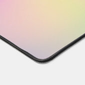 Ästhetisch bunt positive Aura strahlend Schreibtischunterlage (Ecke)