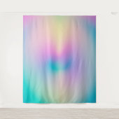 Ästhetisch bunt positive Aura strahlend Wandteppich (Vorderseite)