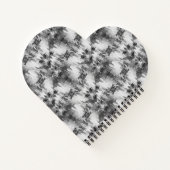 Ästhetisch elegant Abstrakt ethnisch Notizblock (Rückseite)