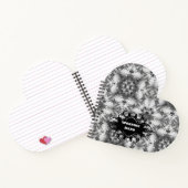 Ästhetisch elegant Abstrakt ethnisch Notizblock (Innenseite)