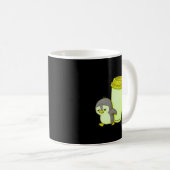 Ästhetisch erschöpfter Pinguin • Überdimensioniert Kaffeetasse (VorderseiteRechts)