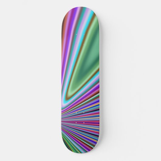 Ästhetisch-farbige Tapete Skateboard (Vorderseite)