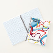 Ästhetisch farbiges Hardcover-Notebook Notizblock (Innenseite)