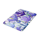 Ästhetisch floral badematte (Schrägansicht)