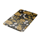 Ästhetisch floral badematte (Schrägansicht)