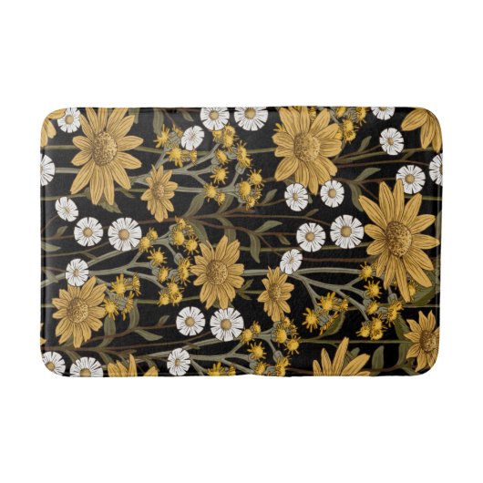 Ästhetisch floral badematte (Vorderseite)