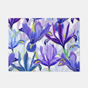 Ästhetisch floral fußmatte
