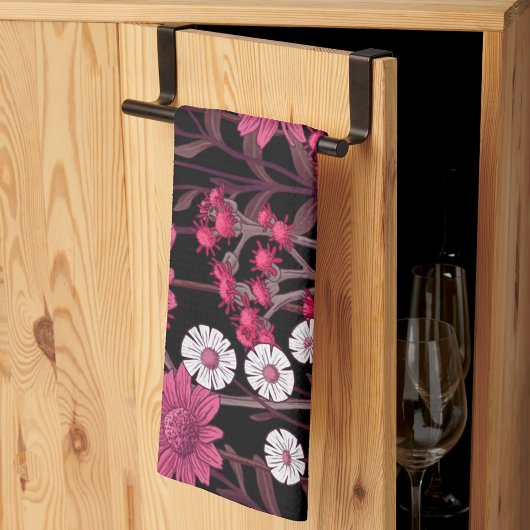 Ästhetisch floral  geschirrtuch