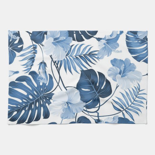 Ästhetisch floral  geschirrtuch (Horizontal)