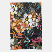 Ästhetisch floral geschirrtuch (Vertikal)