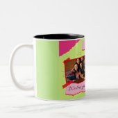 Ästhetisch Hand Gezeichnet Happy Birthday Tasse (Links)