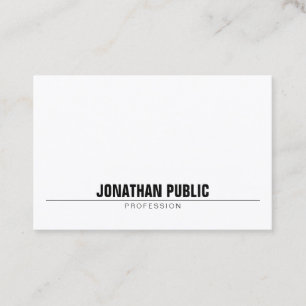 Ästhetisch Minimalistisch Beruflich modern einfach Visitenkarte