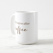 Ästhetisch niedlich kaffeetasse (Vorderseite Links)