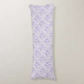 "Ästhetisch Niedlich Lila" Seitenschläferkissen (Vorderseite Vertikal)