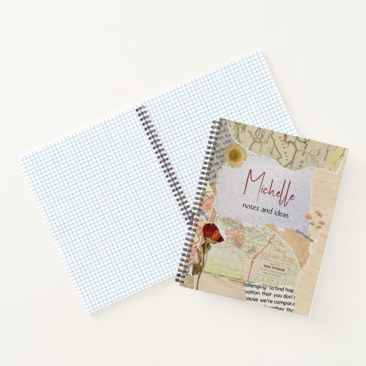 ästhetisch notizblock (Innenseite)