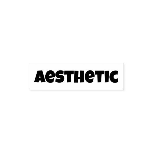 ästhetisch permastempel (Design)