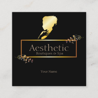 Ästhetisch Quadratische Visitenkarte