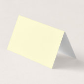 Ästhetisch schlicht professionelle Cremefarbe mode Visitenkarten (Rückseite)