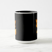 Ästhetisch überforderter Fuchs • Cute Chaos Kaffee Tasse (Zentrum)
